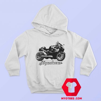 Cool Hayabusa Motorcycle Unisex Grpahic Hoodie