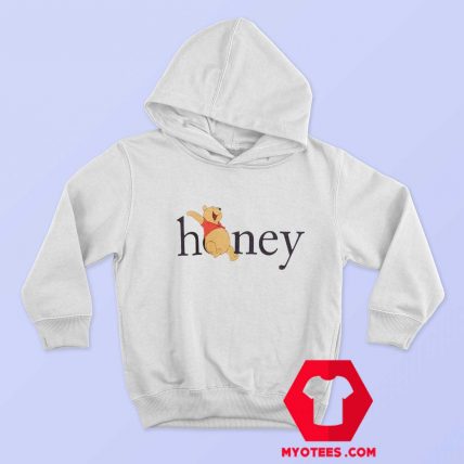 Cute Disney Winnie the Pooh Honey Logo Hoodie