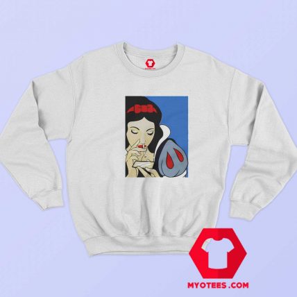 Disney Princess Snow White Cocain Unisex Sweatshirt