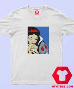 Disney Princess Snow White Cocain Unisex T Shirt