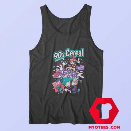 Flavour Rugrats The Powerpuff 90s Parody Tank Top