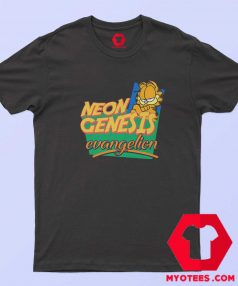 Neon Genesis Evangelion Garfield Memes T Shirt