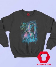 Pink Floyd The Wall Neon Blacklight Glows Sweatshirt