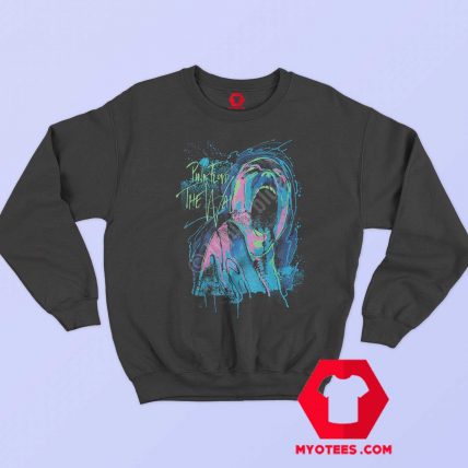 Pink Floyd The Wall Neon Blacklight Glows Sweatshirt