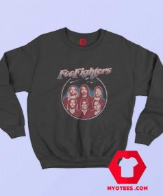 Retro Foo Fighters Classic Portrait Unisex Sweatshirt