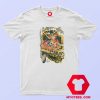 Retro Maglietta Arti Marziali Samurai Japan T Shirt