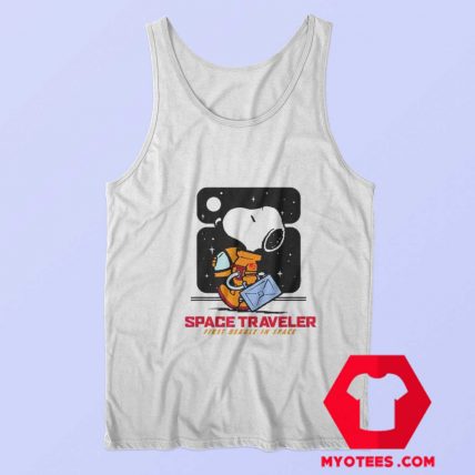 Snoopy Peanuts Space Traveler Unisex Tank Top