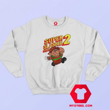 Super Mario Bros Freddy Krueger Parody Sweatshirt