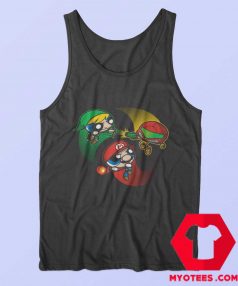 The Powerpuff Superhero Cartoon Parody Tank Top