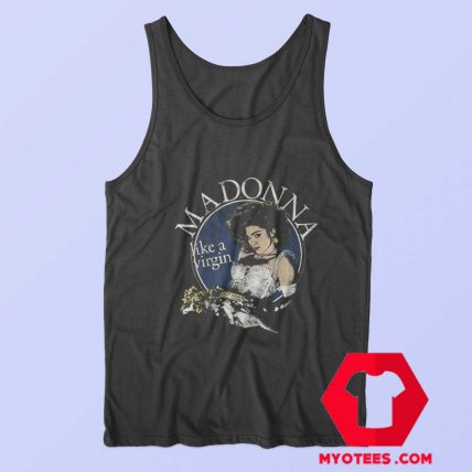 Vintage Cover Madonna Like Virgin Unisex Tank Top