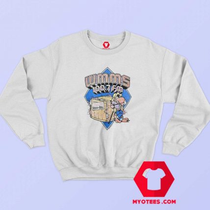 Vintage WMMS Rock and Roll 100.7 FM Sweatshirt