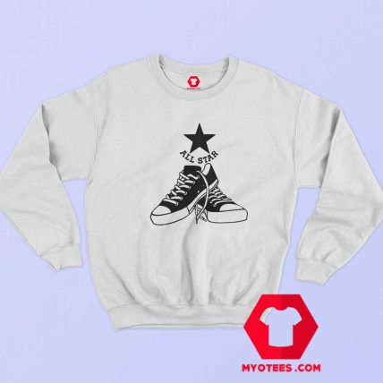 Converse All Star Team Sports Retro Vintage Sweatshirt