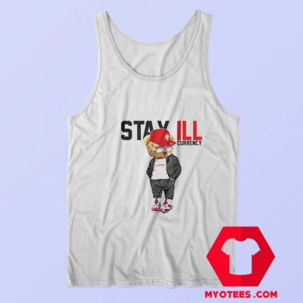 Cool Bear Air Jordan Stay Ill Currency Unisex Tank Top