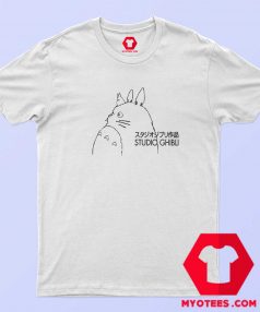 Cute Totoro Studio Ghibli Logo Unisex T Shirt