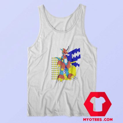 Flamedramon Dragon Digimon Unisex Tank Top