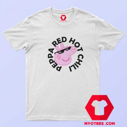 Funny Peppa Pig x Red Hot Chili Peppers T Shirt