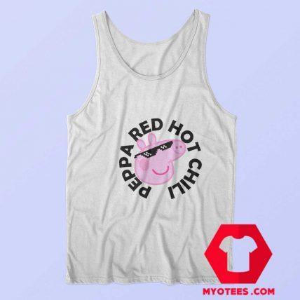 Funny Peppa Pig x Red Hot Chili Peppers Tank Top