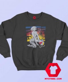 Marilyn Monroe California Bikini Unisex Sweatshirt