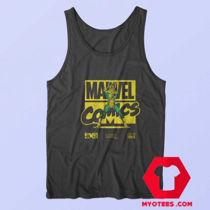 Marvel Comics Loki Black Classic Unisex Tank Top