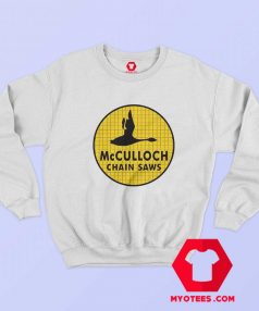 McCulloch Chain Saws Vintage Ringer Sweatshirt