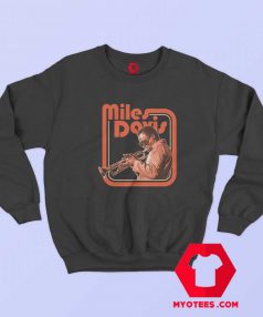 Miles Davis Young Miles Retro Unisex Sweatshirt