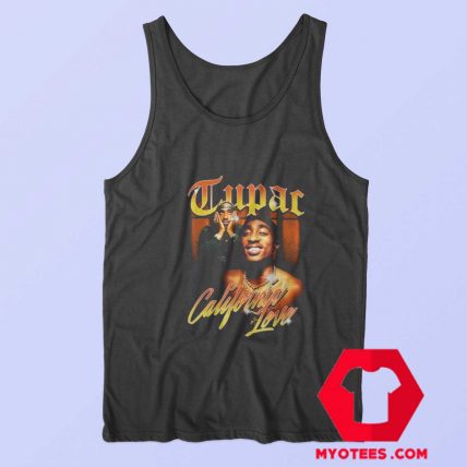 Official Tupac Love Vintage California Unisex Tank Top