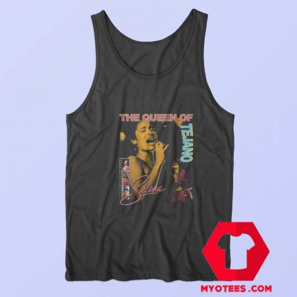 Queen Of Tejano Selena Quintanilla Tank Top