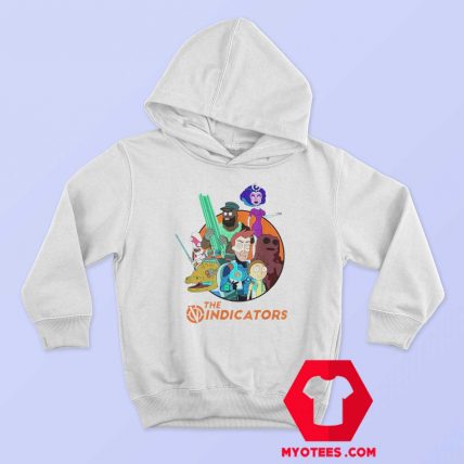 Rick and Morty The Vindicators Group Shot Hoodie