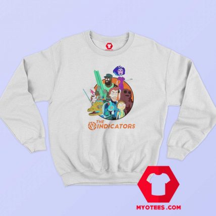 Rick and Morty The Vindicators Group Shot Sweatshirt