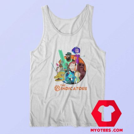 Rick and Morty The Vindicators Group Shot Tank Top