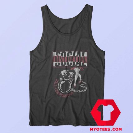 Social Distortion Ball Chain Tour Unisex Tank Top