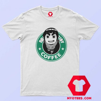 Starbucks Funny Parody Rock Lee Naruto T Shirt