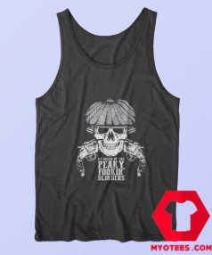 Vintage Peaky Quote Retro Skull Unisex Tank Top