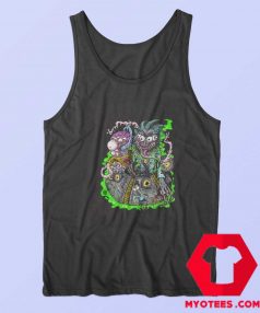 Vintage Rick Morty Space Travel Unisex Tank Top