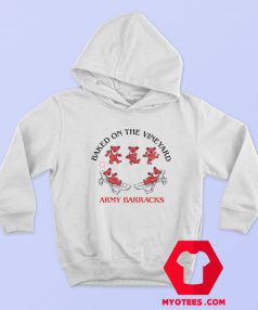 Baked On The Vineyard Army Barracks Hoodie