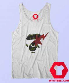 Camo Ape Face Sta Relaxed Unisex Tank Top