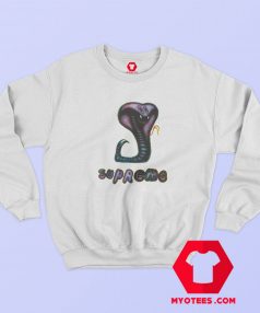 Cheap Supreme Snake Bright Unisex Sweatshirt