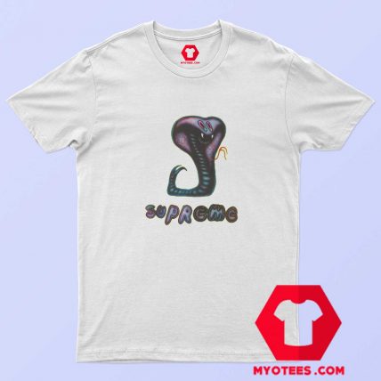 Cheap Supreme Snake Bright Unisex T Shirt