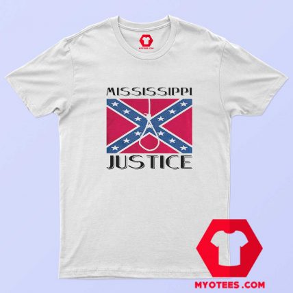 Confederate Flag Mississippi Justice Unisex T Shirt