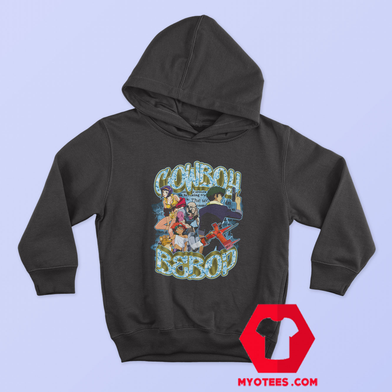 Cowboy Bebop Team Funny Anime Retro Hoodie | myotees.com