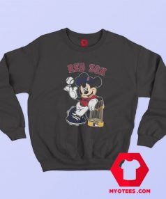 Cute Mickey Mouse Boston Red Sox Sweatshirt