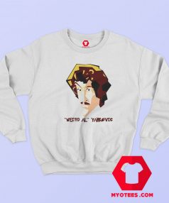 Funny Alfred Matthew Weird Al Yankovic Sweatshirt