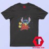 Funny Lilo And Stitch Kungfu Style Unisex T Shirt