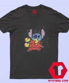 Funny Lilo And Stitch Kungfu Style Unisex T Shirt