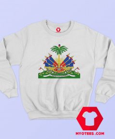 Haitian Coat Of Arms Haiti Emblem Symbol Sweatshirt