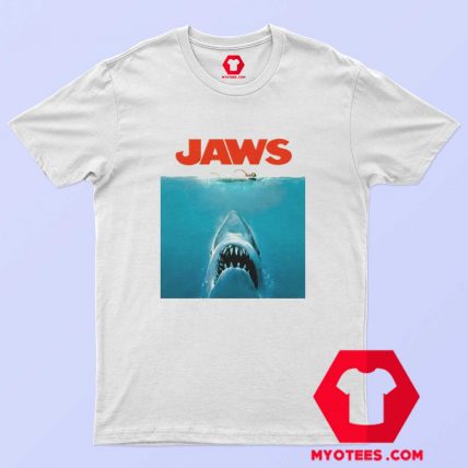 Jaws Shark Original Movie Vintage Poster T Shirt