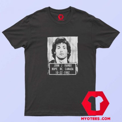 John Rambo Police Mugshot Unisex T Shirt