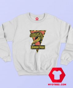 Jurassic Park Vintage Movie Poster Unisex Sweatshirt