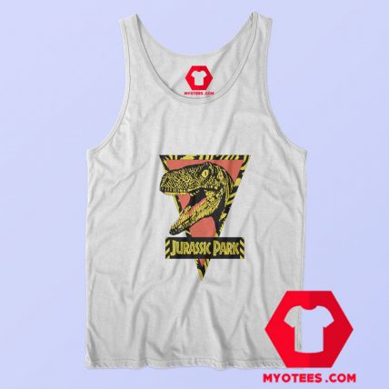 Jurassic Park Vintage Movie Poster Unisex Tank Top