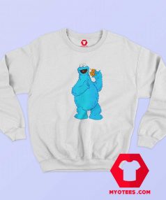 KAWS Sesame Street Cookie Monster Sweatshirt